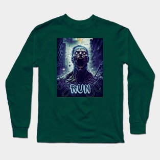 Dead city crawler zombie Long Sleeve T-Shirt